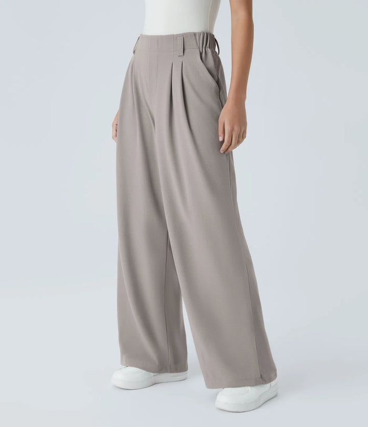 CLAIRE - SCHLAGHOSE MIT HOHEM TAILLE