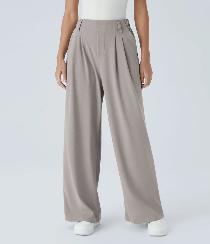 CLAIRE - SCHLAGHOSE MIT HOHEM TAILLE