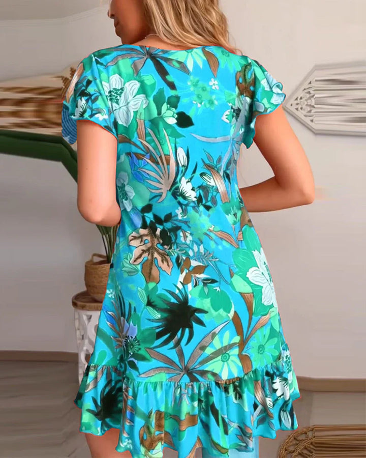 AMALIA - FRÖHLICHES SOMMERKLEID MIT RÜSCHEN