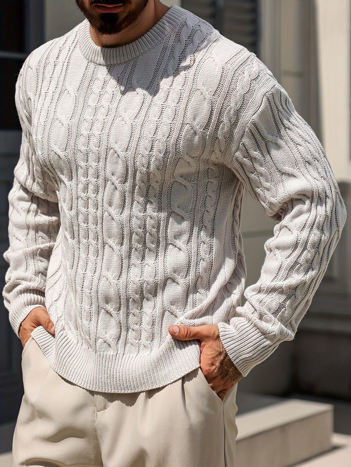 JULIUS - RUNDHALS PULLOVER