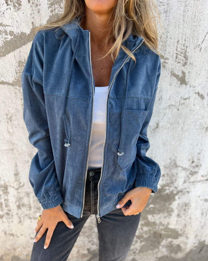 VERONIKA - CORD-STOFFJACKE
