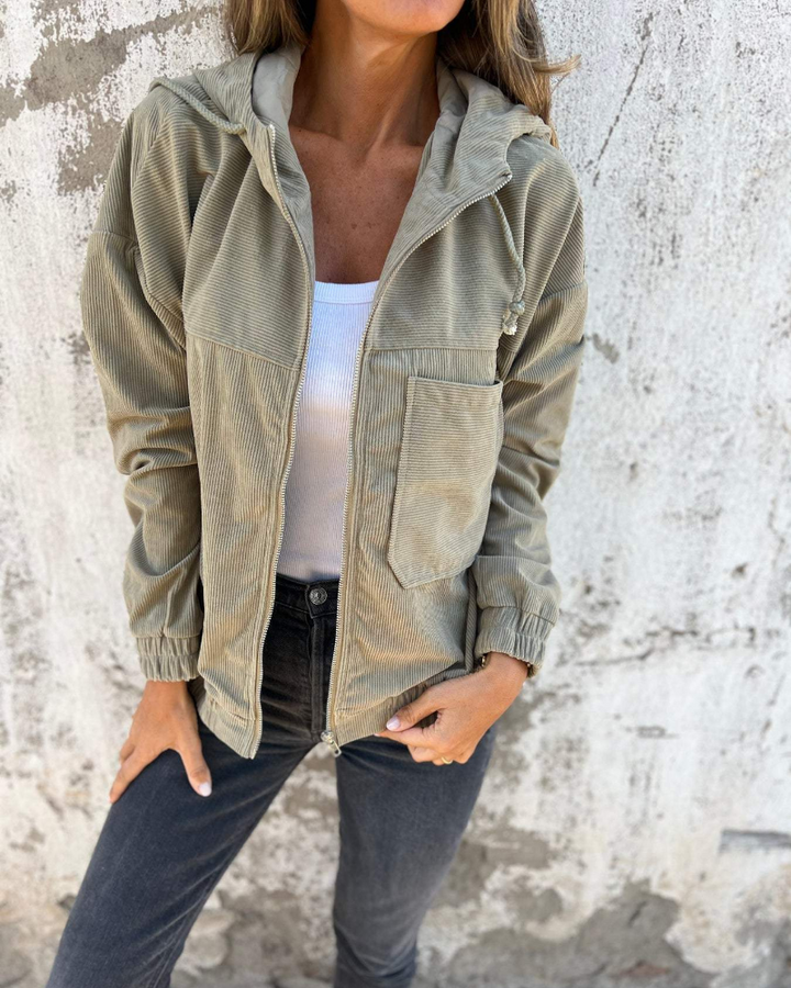 VERONIKA - CORD-STOFFJACKE