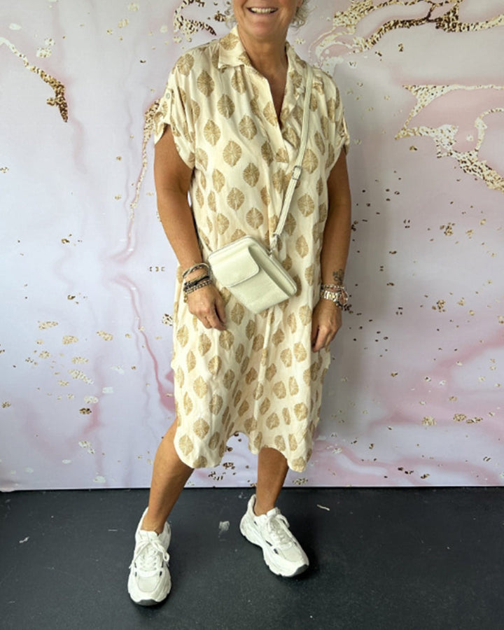 SILKE - SCHMEICHELNDES KLEID MIT V-AUSSCHNITT