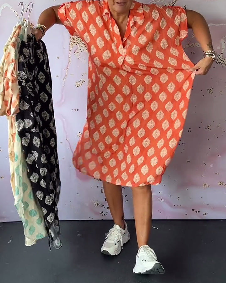 SILKE - SCHMEICHELNDES KLEID MIT V-AUSSCHNITT