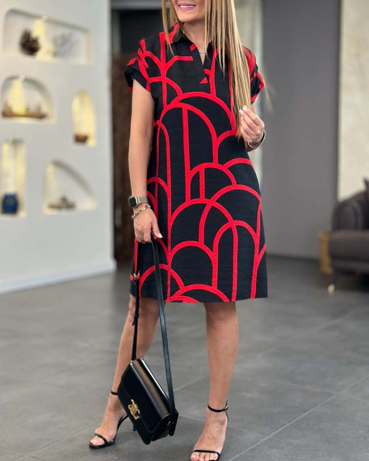FLORENTINE - ELEGANTES KLEID MIT SEITENTASCHEN