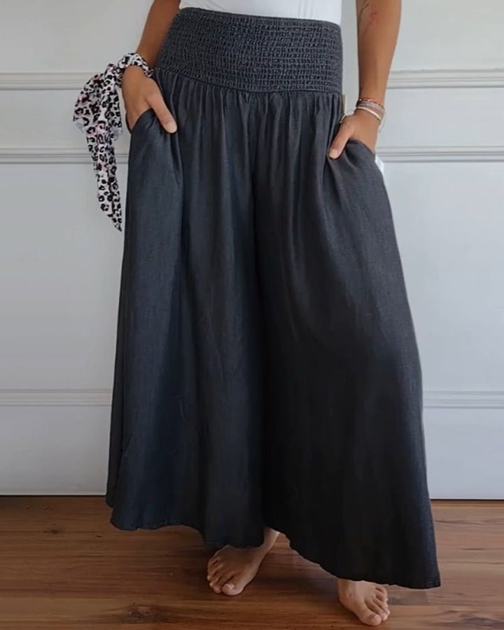 BEATE - BEQUEME HOSE MIT ELASTIKBUND