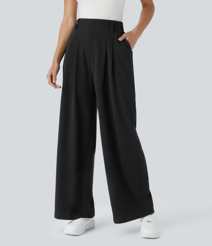 CLAIRE - SCHLAGHOSE MIT HOHEM TAILLE