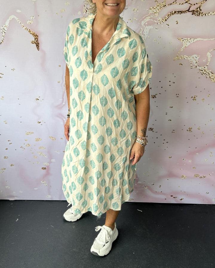 SILKE - SCHMEICHELNDES KLEID MIT V-AUSSCHNITT