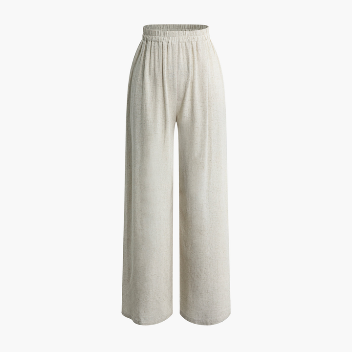 EVELYN - LÄSSIGE HOSE MIT ELASTISCHER TAILLE