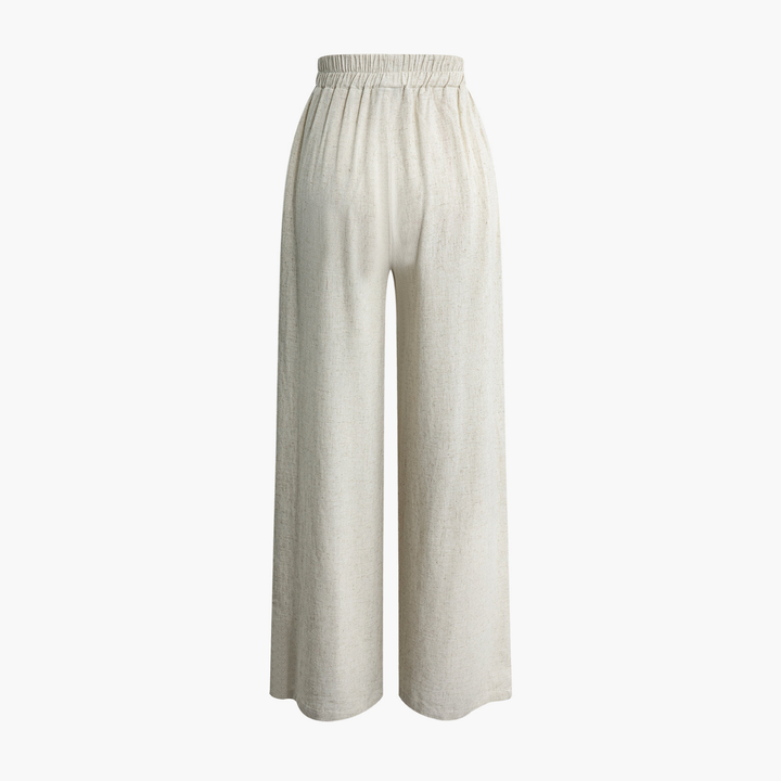EVELYN - LÄSSIGE HOSE MIT ELASTISCHER TAILLE