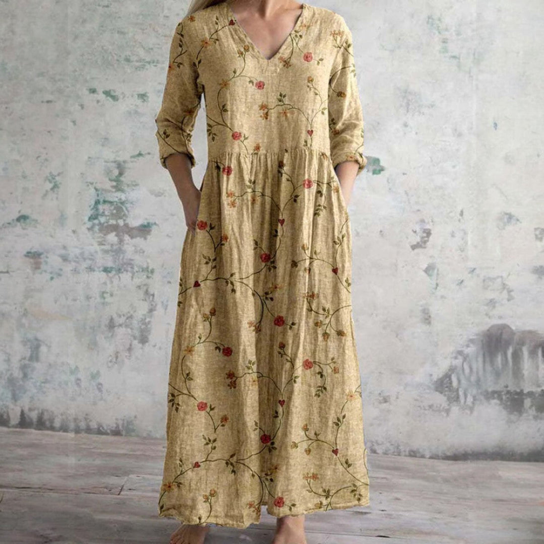 MIRIAM - ELEGANTES BLUMENKLEID