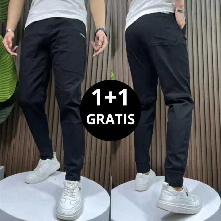ADRIAN - DEHNBARE CARGOHOSE (1+1 GRATIS!)