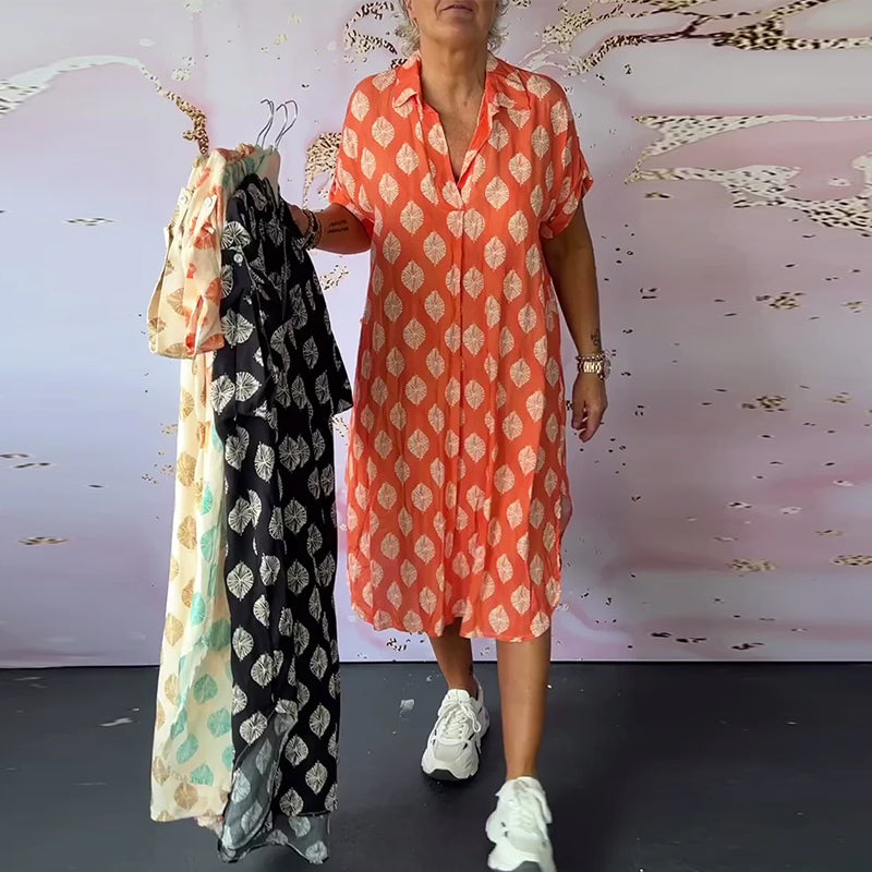 SILKE - SCHMEICHELNDES KLEID MIT V-AUSSCHNITT
