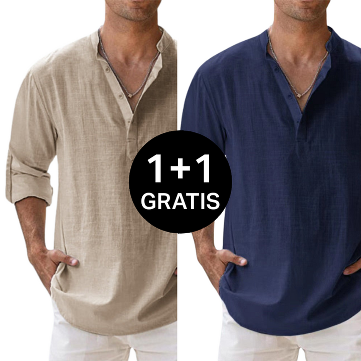 MARCUS - LÄSSIG ELEGANTES HEMD (1+1 GRATIS!)