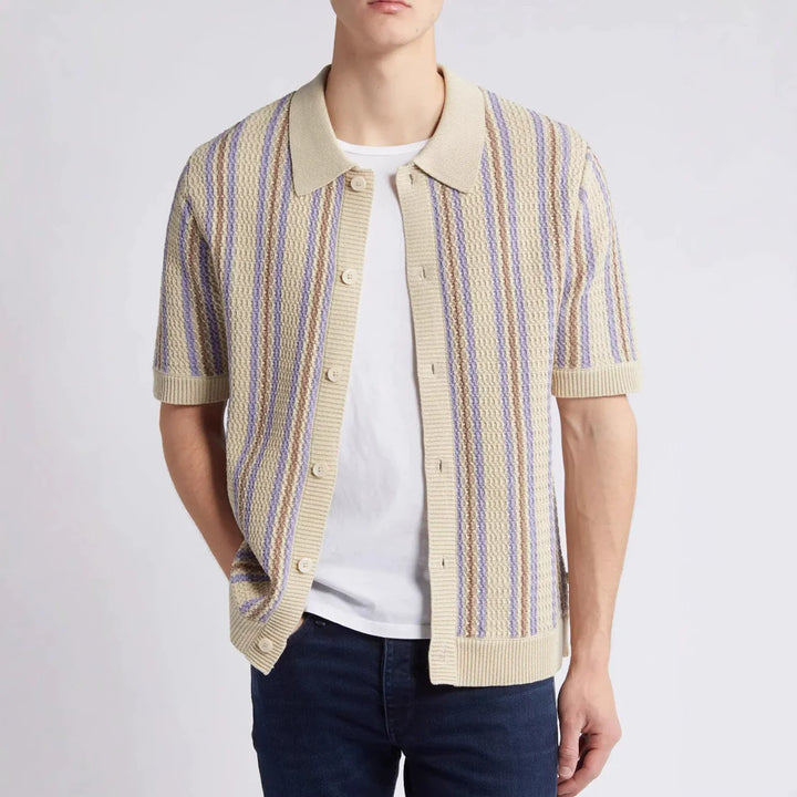 FELIX - GESTRICKTES POLOHEMD