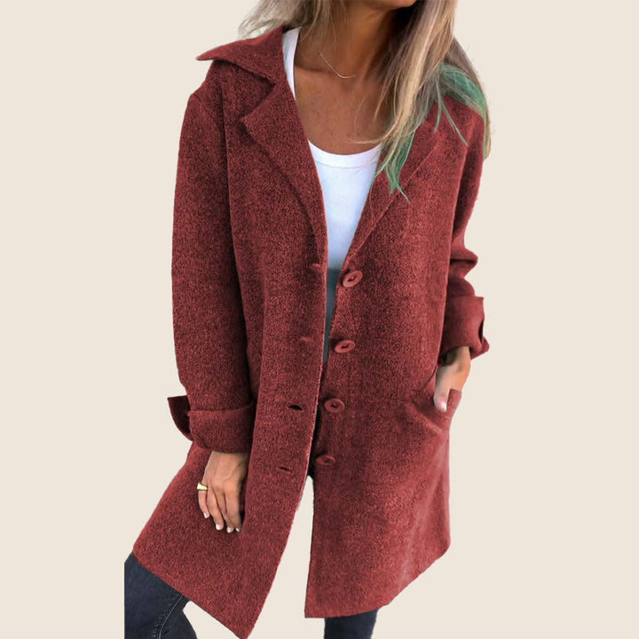 MARLENE - ELEGANTER LANGER MANTEL
