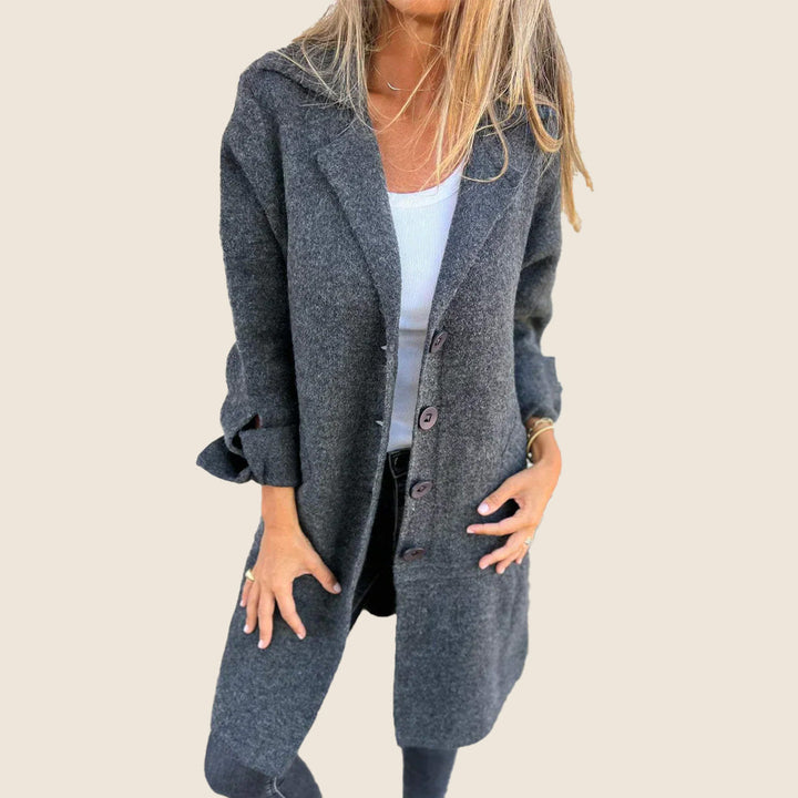 MARLENE - ELEGANTER LANGER MANTEL