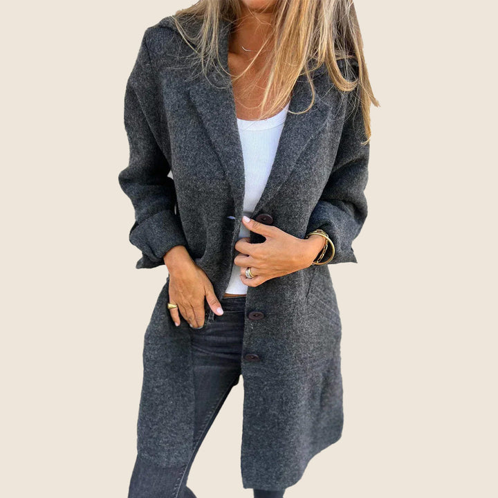 MARLENE - ELEGANTER LANGER MANTEL