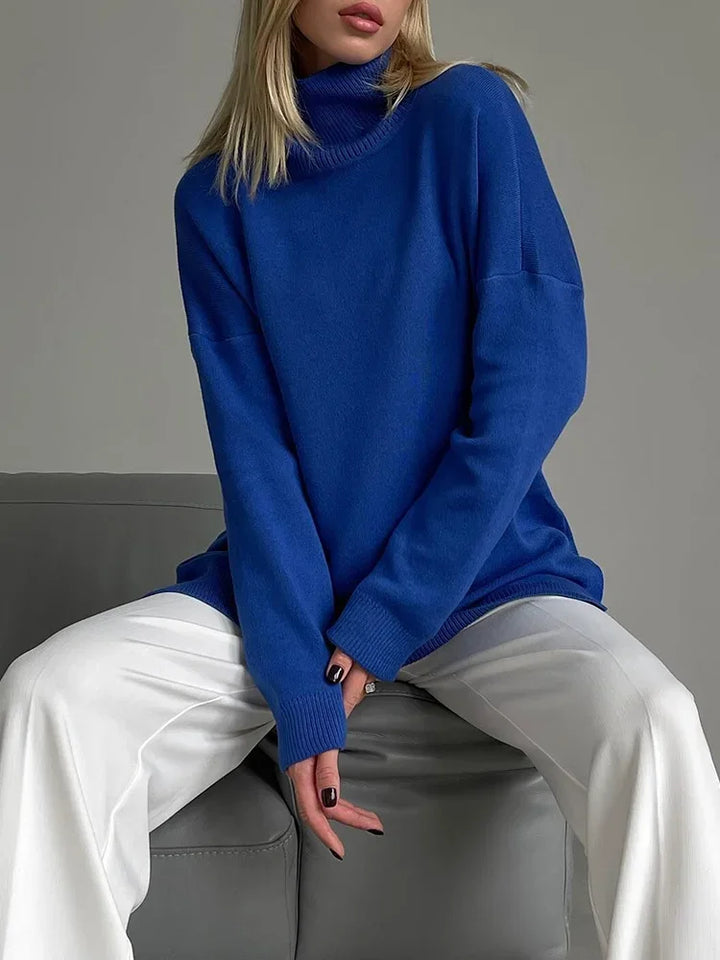 ROSA - ROLLKRAGENPULLOVER