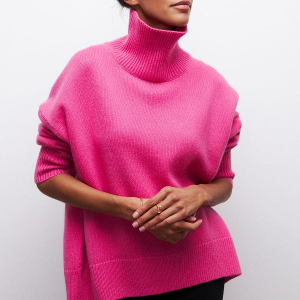 KATJA - ROLLKRAGEN PULLOVER