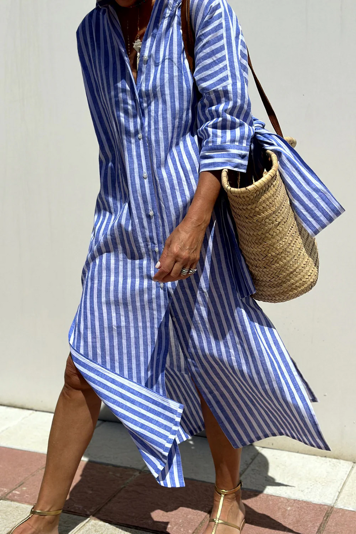 OLIVIA - GESTREIFTES SOMMERKLEID