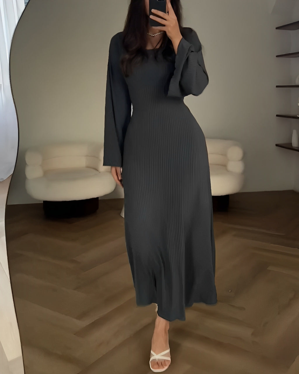 CHRISTINA - ELEGANTES MAXIKLEID