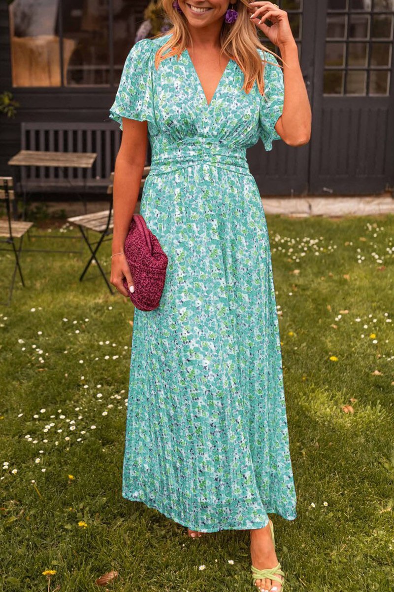 SUSANNE - ZEITLOSES V-AUSSCHNITT-GÖTTINNENKLEID