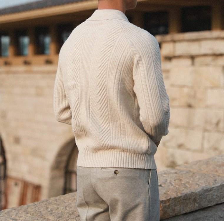 CHRISTOF - PREMIUM STRICKPULLOVER