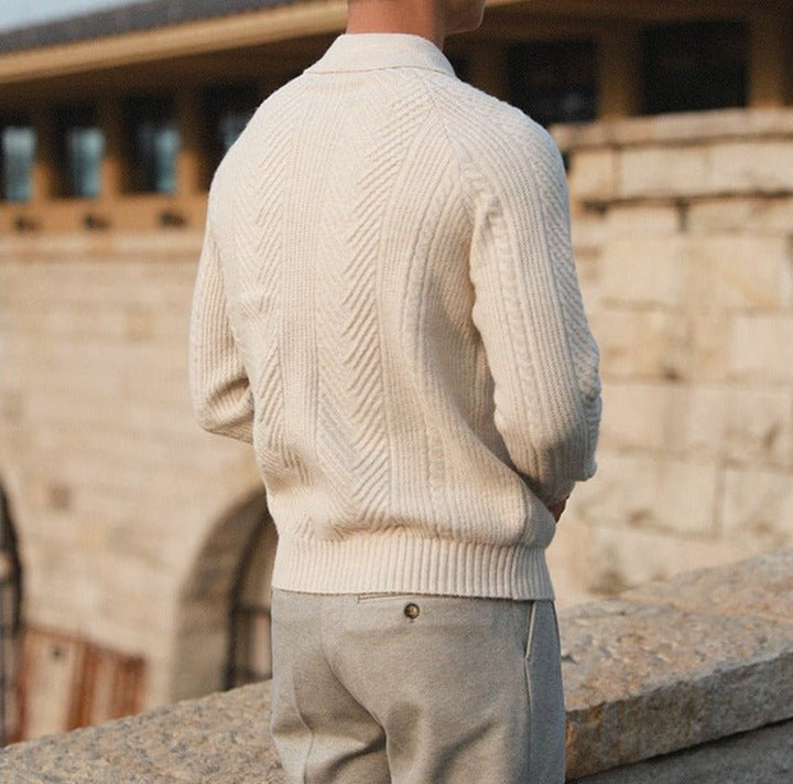CHRISTOF - PREMIUM STRICKPULLOVER
