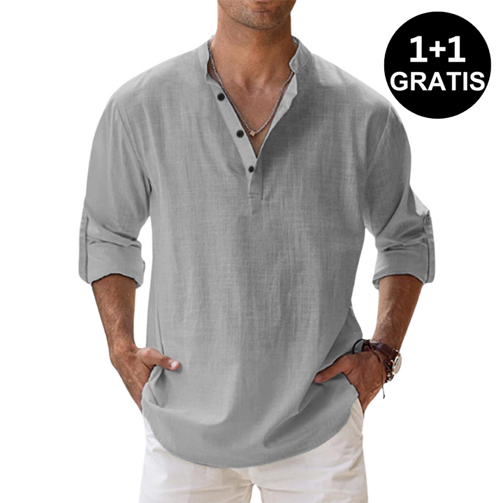 MARCUS - LÄSSIG ELEGANTES HEMD (1+1 GRATIS!)