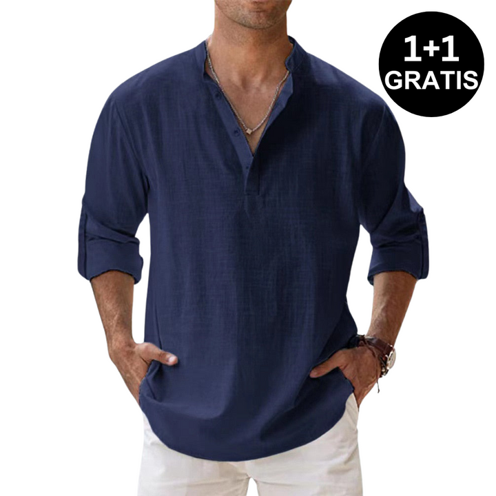 MARCUS - LÄSSIG ELEGANTES HEMD (1+1 GRATIS!)