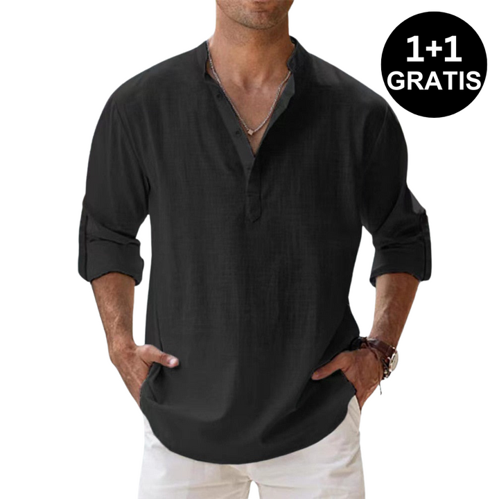 MARCUS - LÄSSIG ELEGANTES HEMD (1+1 GRATIS!)