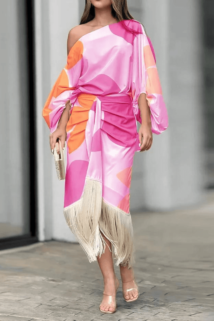 CARMEN - ZWEITEILIGES SET MIT VERSPIELTEM PRINT