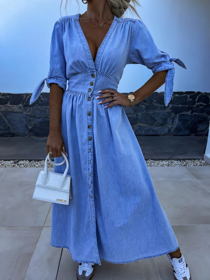 REGINA - DENIM TRAUMKLEID