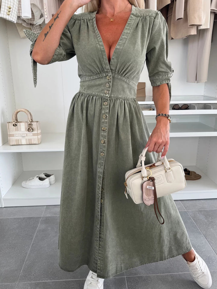 REGINA - DENIM TRAUMKLEID