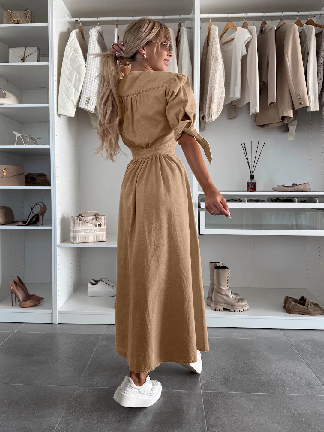 REGINA - DENIM TRAUMKLEID
