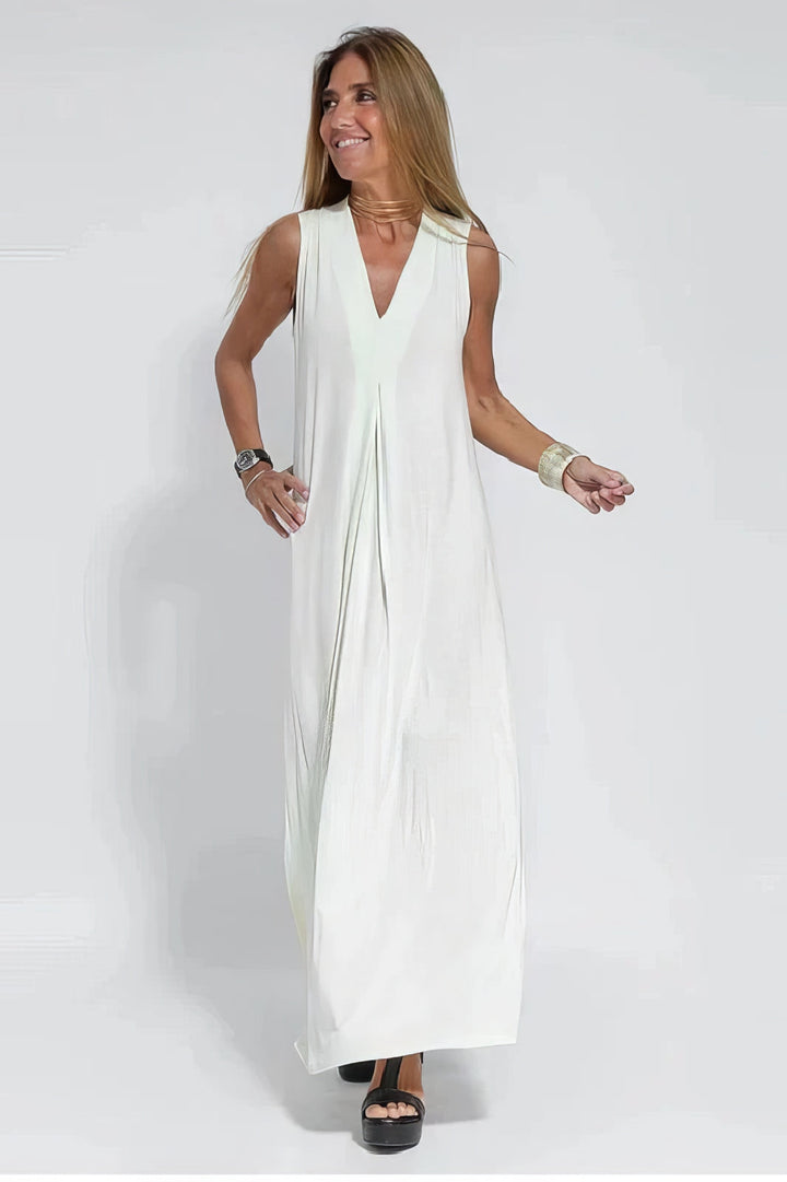 ISABELL - ELEGANTES MAXIKLEID MIT STRICKJACKE ALS GESCHENK